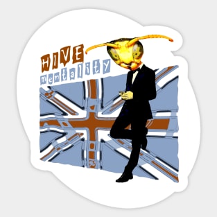 Hive Mentality Texter #1 Sticker